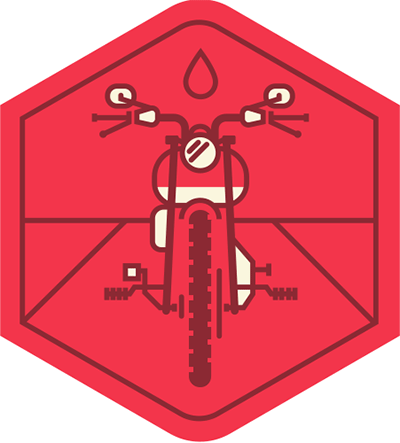 Repair Motorbike Icon